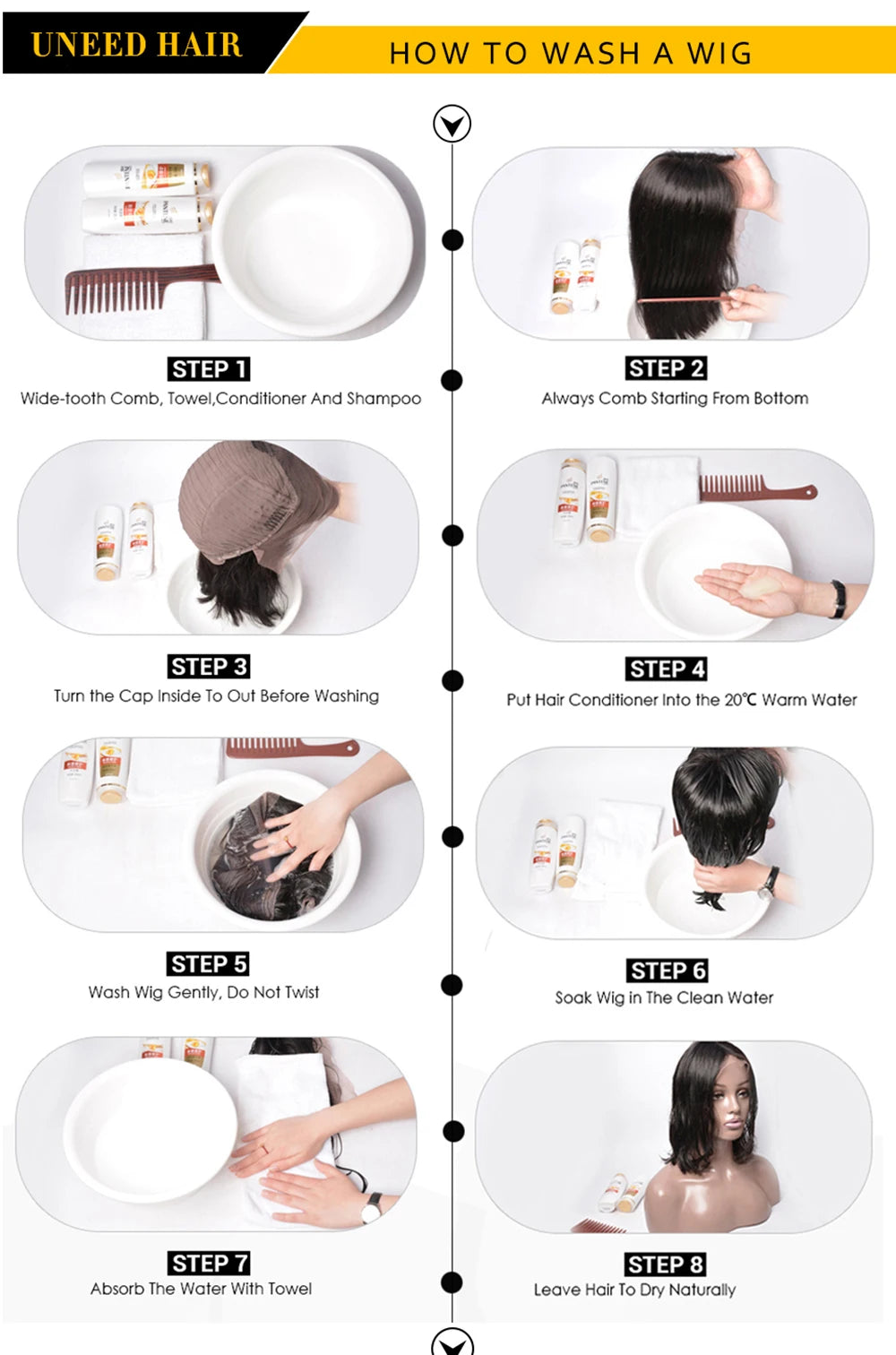 the CLAUDIA - Ombre Lace Front Wig Human Hair 1B/30 Highlight Ombre Wig, 13x4 13x6 HD Transparent Lace Front Wigs, Human Hair Wigs For Women