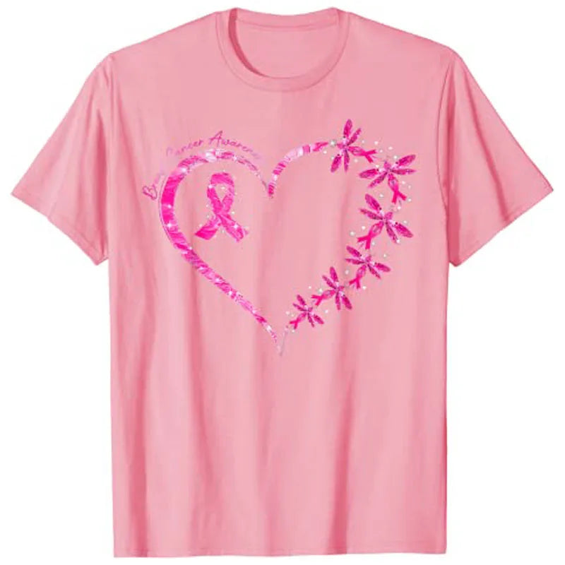 the DRAGONFLY HEART - Breast Cancer Awareness Dragonfly T-Shirts