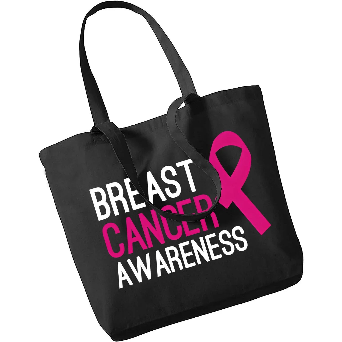 the TOTEBAG - Breast Cancer Awareness Big Canvas Bag Casual Tote Bag