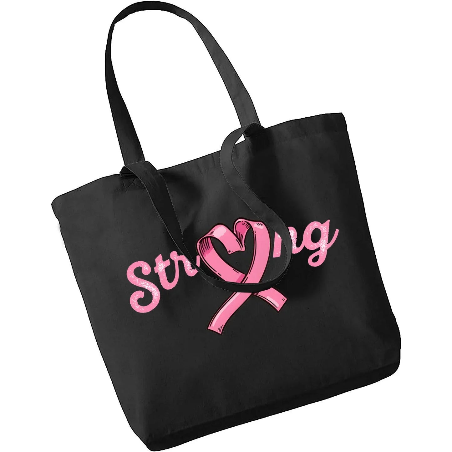 the TOTEBAG - Breast Cancer Awareness Big Canvas Bag Casual Tote Bag