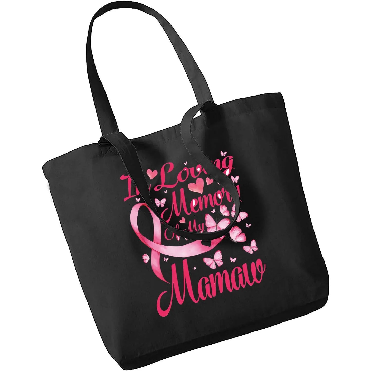 the TOTEBAG - Breast Cancer Awareness Big Canvas Bag Casual Tote Bag