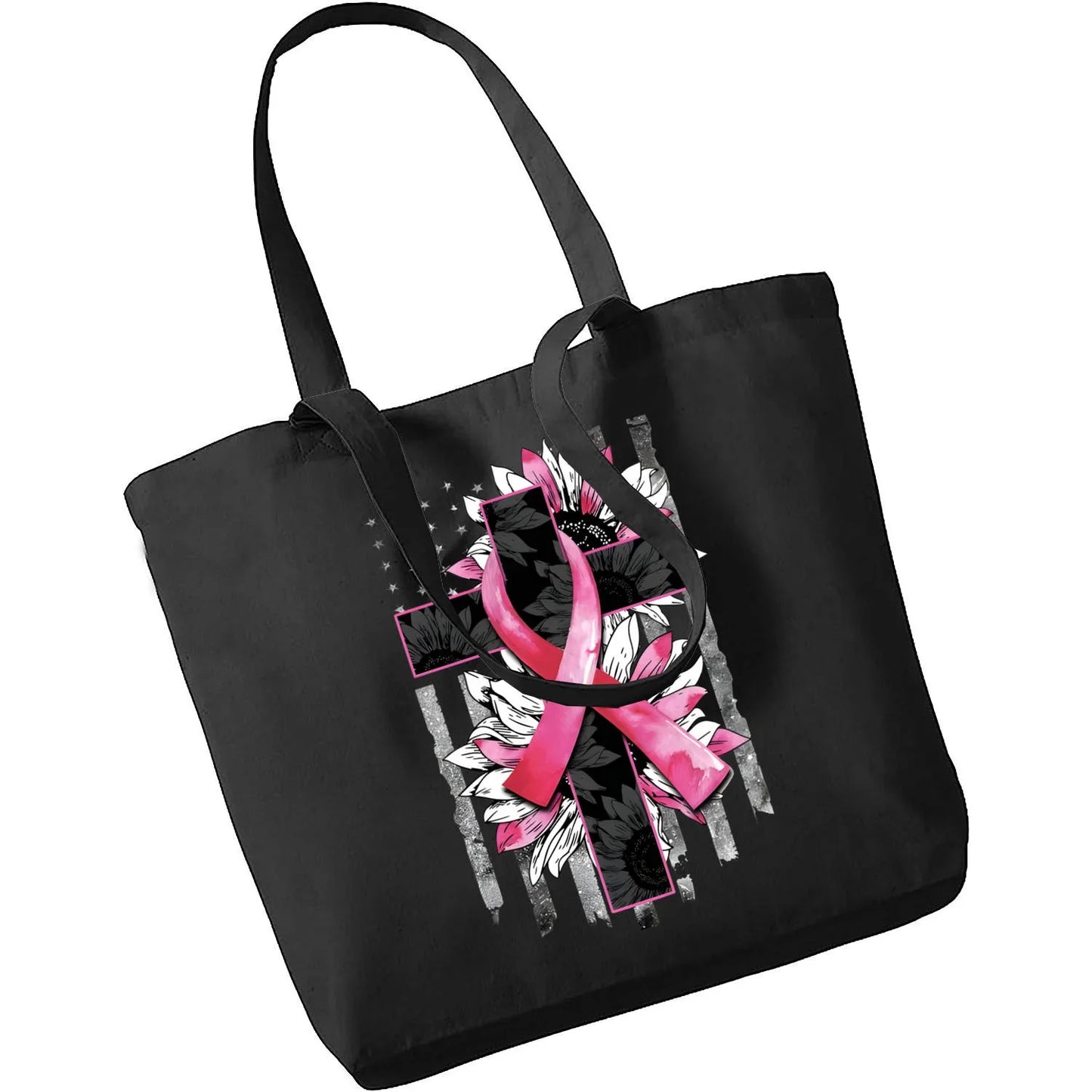 the TOTEBAG - Breast Cancer Awareness Big Canvas Bag Casual Tote Bag