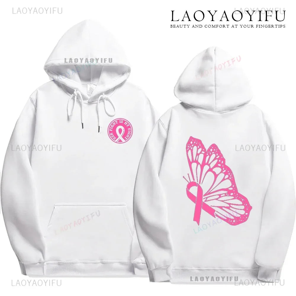 WE DON T KNOWHCW STRONGWE AREUNTIL BEINGSTRONGISONLYCHOICEIWE HAVE Breast Cancer Awareness Fight Print Hoodies October Women