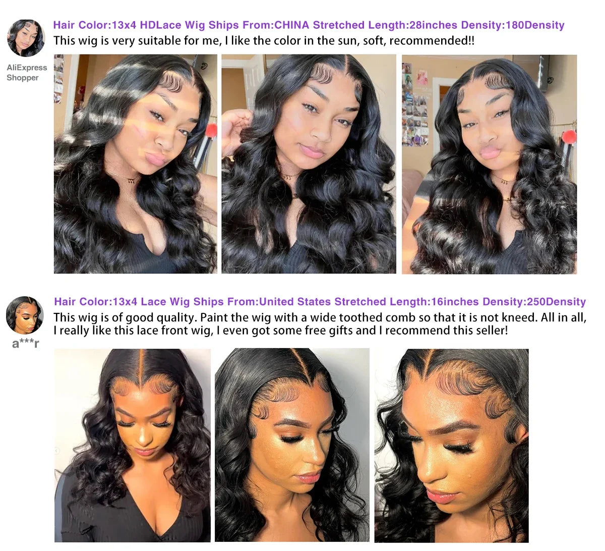 the CHLOE - 250 Density 30 40 Inch 13x6 Transparent HD Lace Frontal Body Wave Wigs, Human Hair Remy 13x4 Lace Front Wig for Women