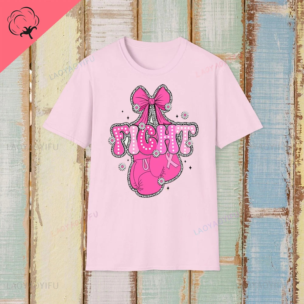 the WE WEAR PINK - In October We Wear Pink Halloween Breast Cancer Pumpkin Retro Halloween, Pink Ribbon Halloween Boxing Glove