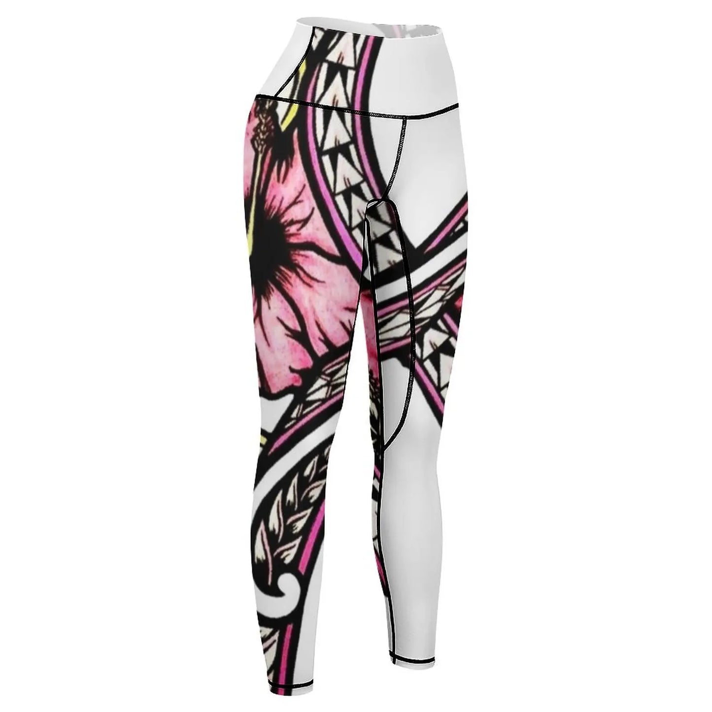 the PINK BUTTERFLY - Breast Cancer Awareness Leggings Pants, Sport/Gym Sportswear Leggings