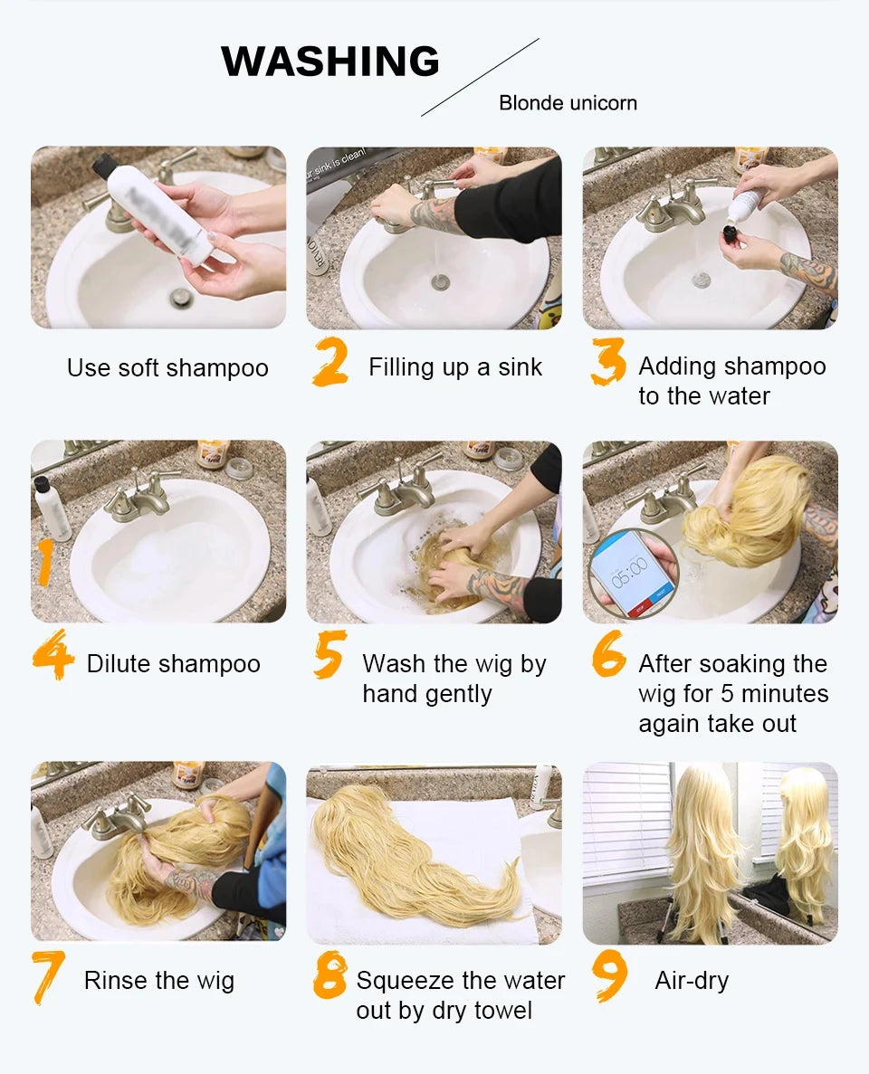 the PINK GIRL - Pink Long Straight Synthetic Wig, Air Fringe Daily Cosplay Party Heat Resistant Full Headgear