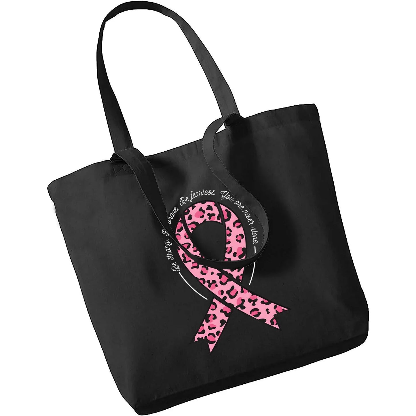 the TOTEBAG - Breast Cancer Awareness Big Canvas Bag Casual Tote Bag