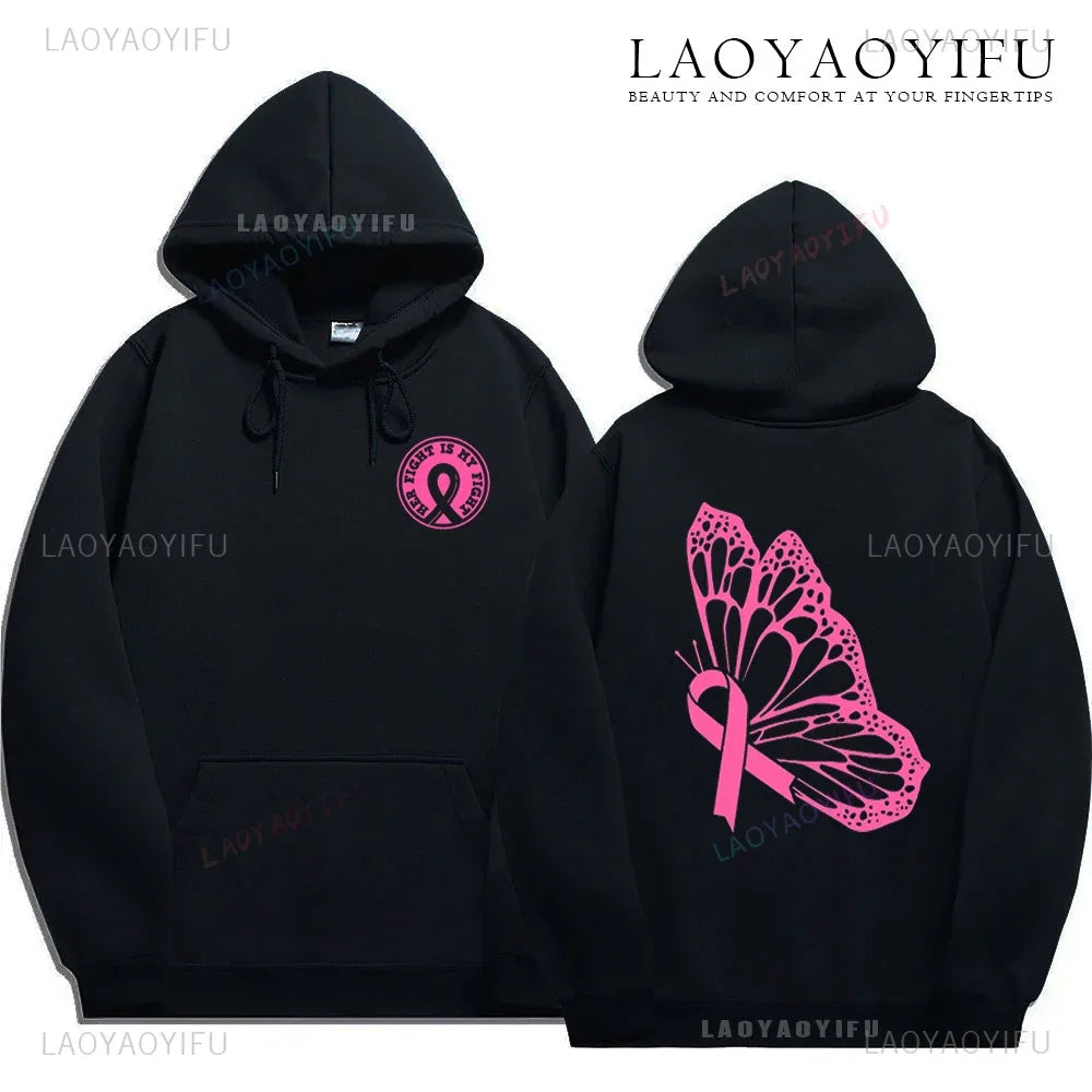 WE DON T KNOWHCW STRONGWE AREUNTIL BEINGSTRONGISONLYCHOICEIWE HAVE Breast Cancer Awareness Fight Print Hoodies October Women