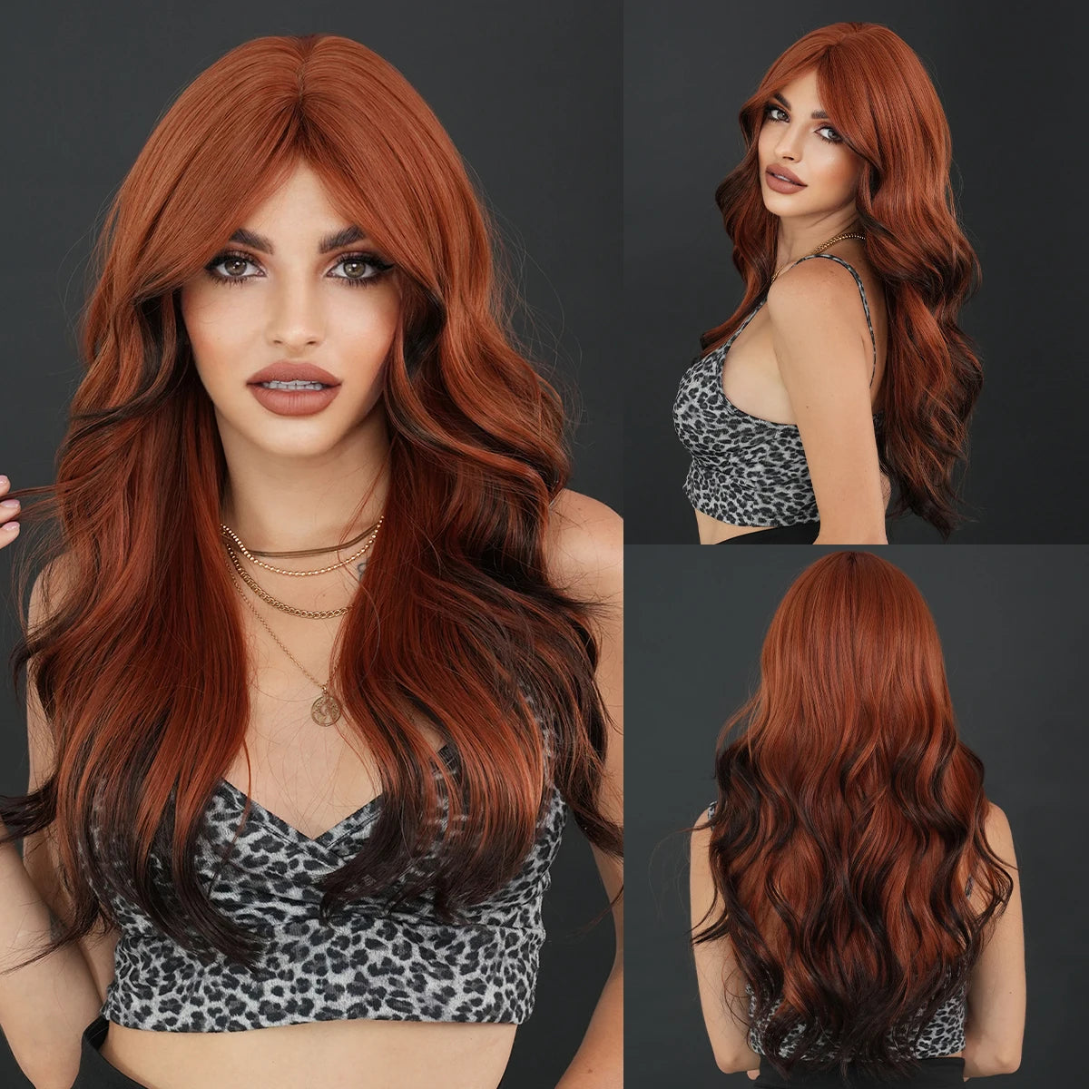 the X-WOMAN ROGUE - Layered Wig Synthetic Light Blue Wig for Women, Cosplay Resistant Fiber Highlight Blue Wavy Wigs with Fluffy Bangs