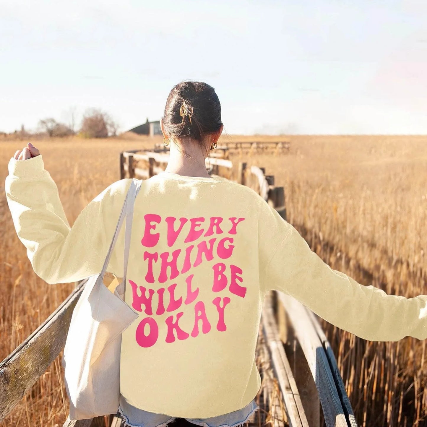 Autumn Hoodies For Women Long Sleeve Sweatshirt Casual Round Neck Loose Pullover Sudaderas Con Capucha Para Mujer