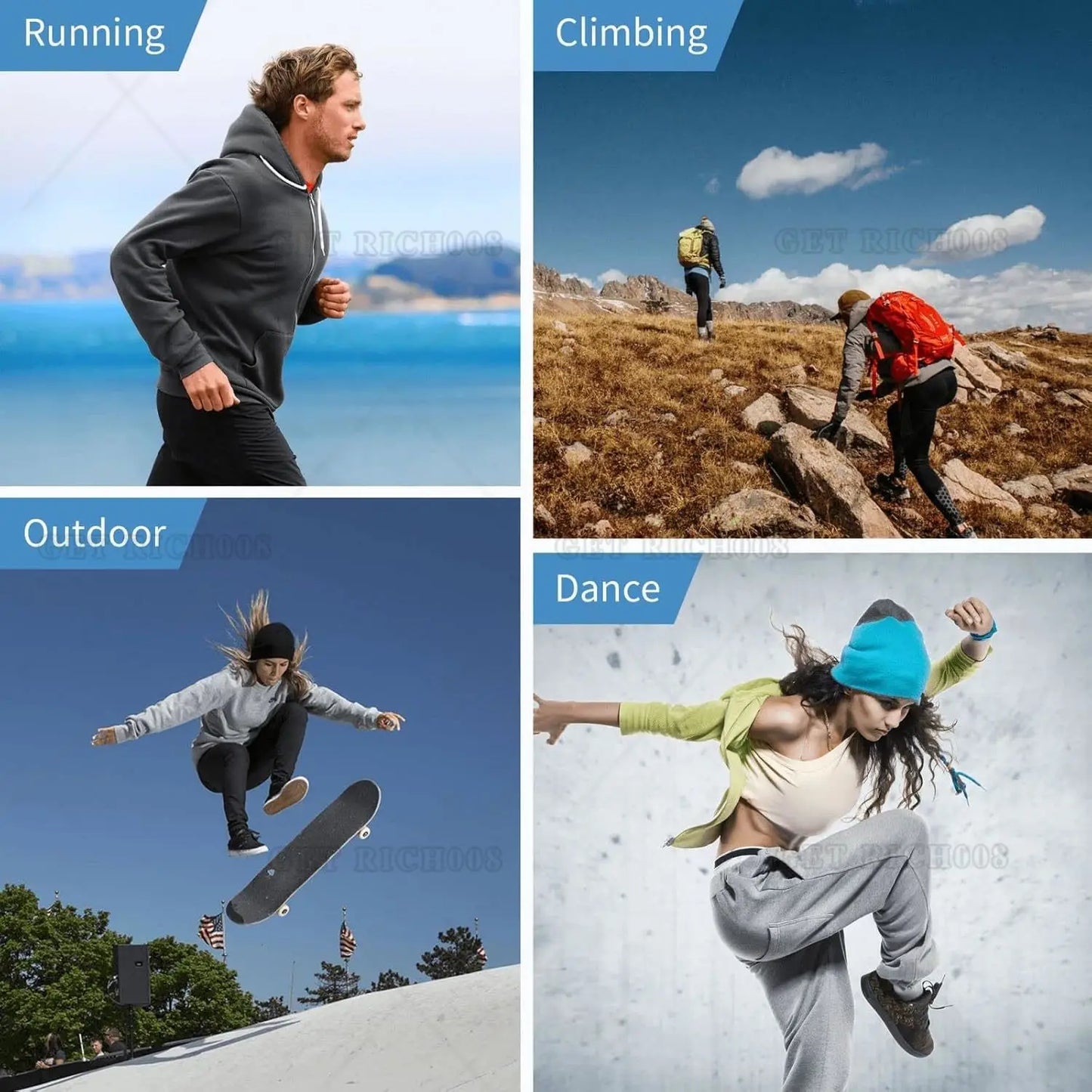 the COURAGE CAP - Breast Cancer Awareness Soft Warm Beanie Skull Cap/Hat