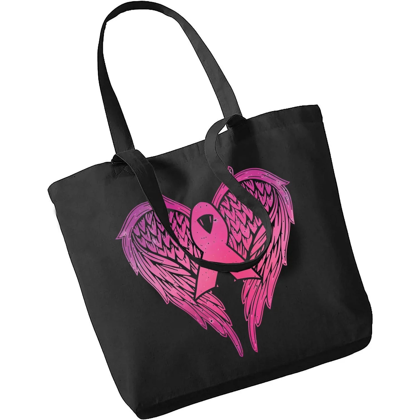 the TOTEBAG - Breast Cancer Awareness Big Canvas Bag Casual Tote Bag