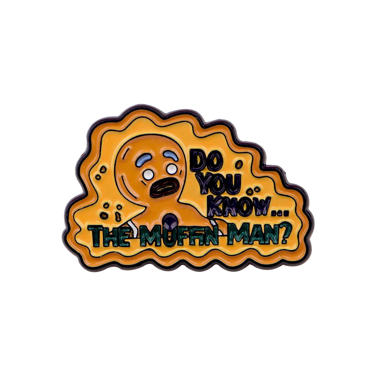 the SILLY GOOSE - Enamel Pins Badge, Collar Lapel Pin, Jewelry Birthday Gifts for Friends