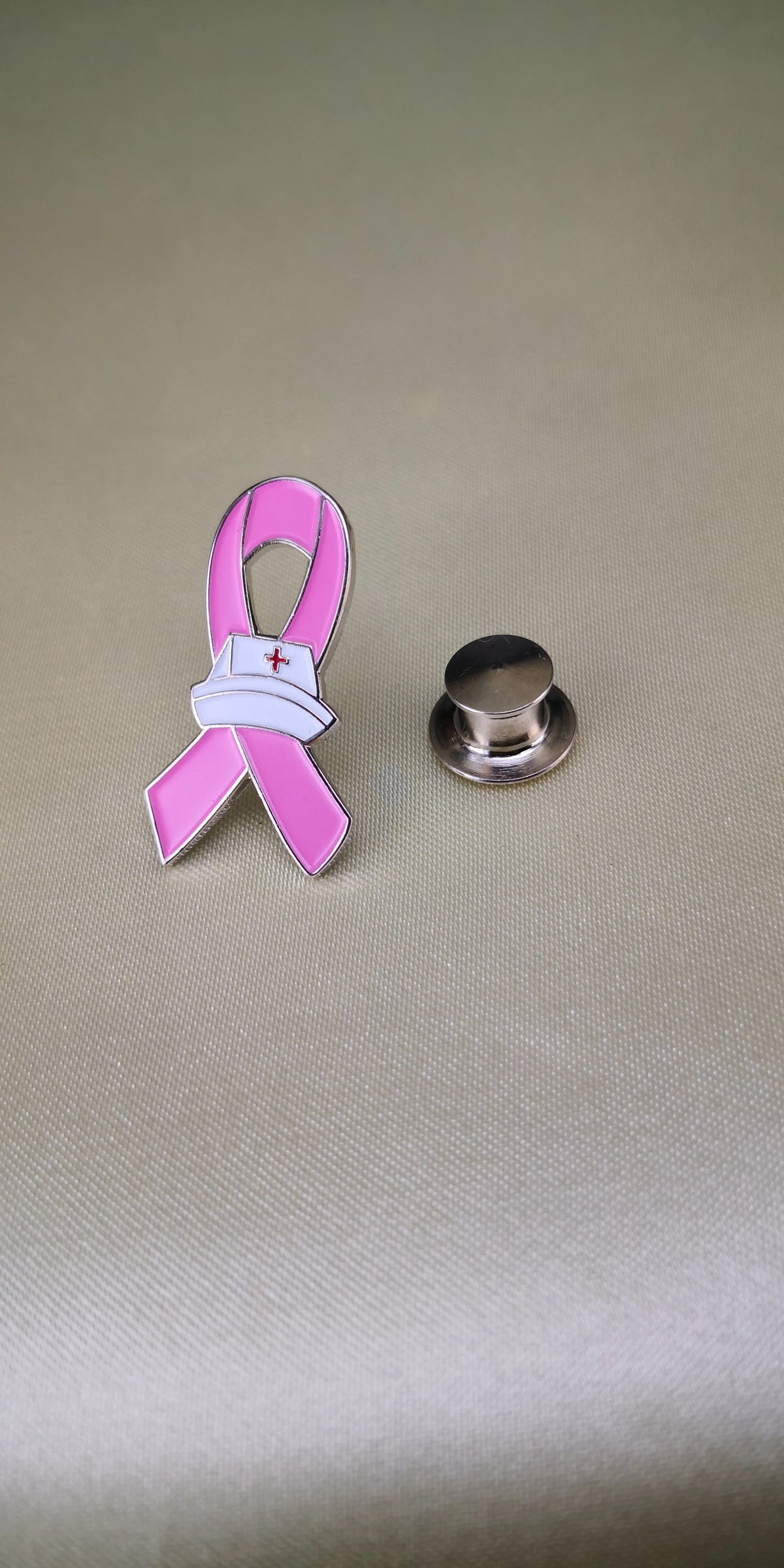 Bekky Ribbon the BREAST CANCER AWARENESS - Pink Ribbon Lapel Pins/Brooches – Becky's ...