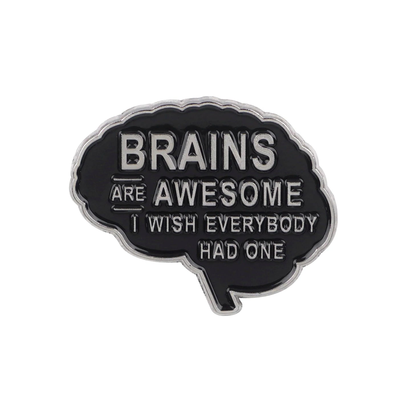 the FUNNY ONES - Cartoon Quotation Accessories Cute & Funny Lapel Pins