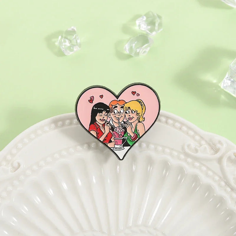 the PINK LADY - Cartoon Pink Cat Enamel Pins Custom Certified GYM Cat, Big Booty Club Brooch Cute Spray Rainbow Doughnut Lapel Badges Jewelry