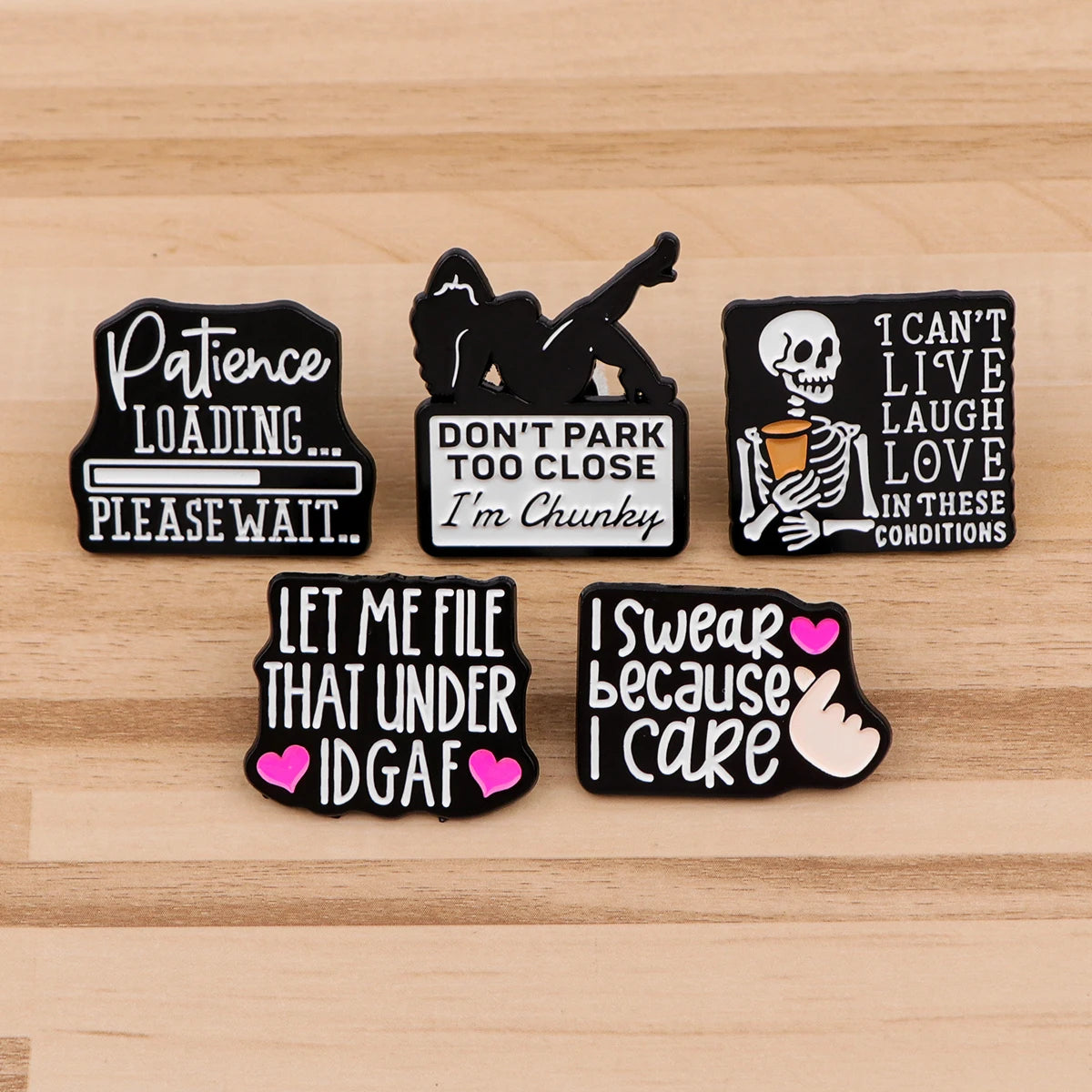 the SMARTY-PANTS - Enamel Pin Cartoon Brooches Bag Lapel Pin, Holiday Badge Backpack Decoration Jewelry Gift