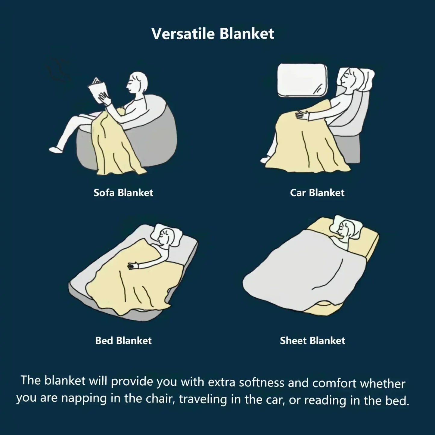 the WARRIOR WOMAN - Breast Cancer Awareness Throw Blanket, Ultra Soft Cozy Flannel Blanket for Bed, Sofa Living Room Perfect Gift for Women