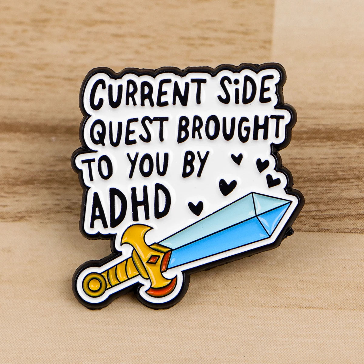 the STAY WEIRD - Funny Phrase Pin Badge Lapel Brooch Costume Accessories Fashion Jewelry Gifts