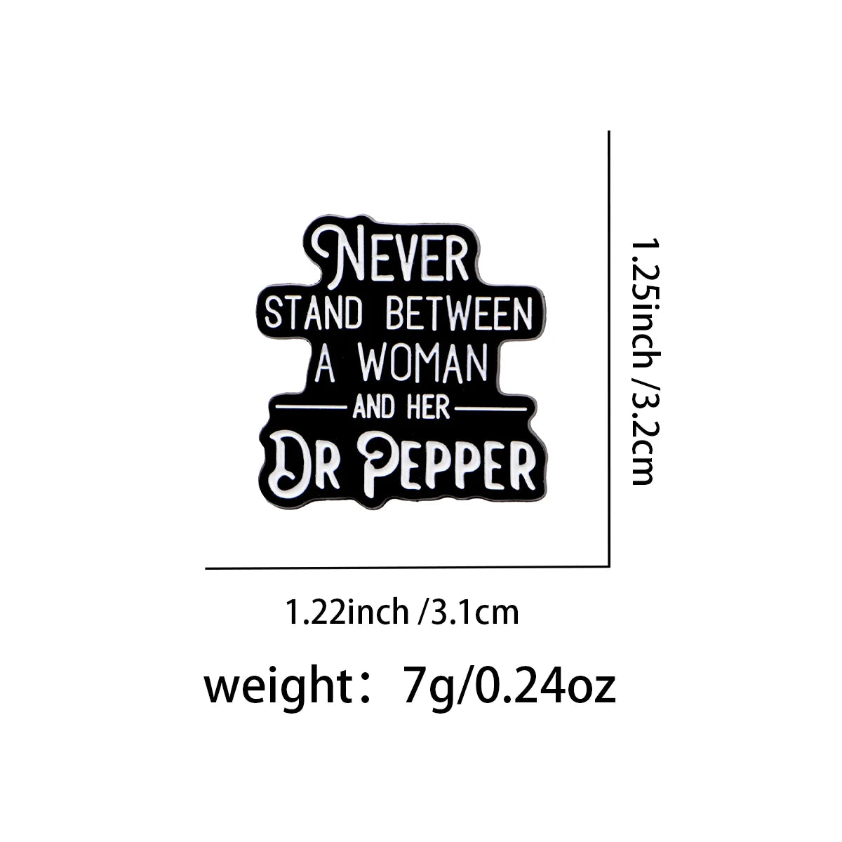 the FUNNY GIRL - Inspirational Sayings Enamel Pin, Funny Quotes Brooch Pins, Lapel Pins Badge Clothing Accessories Fashion Jewelry Gifts