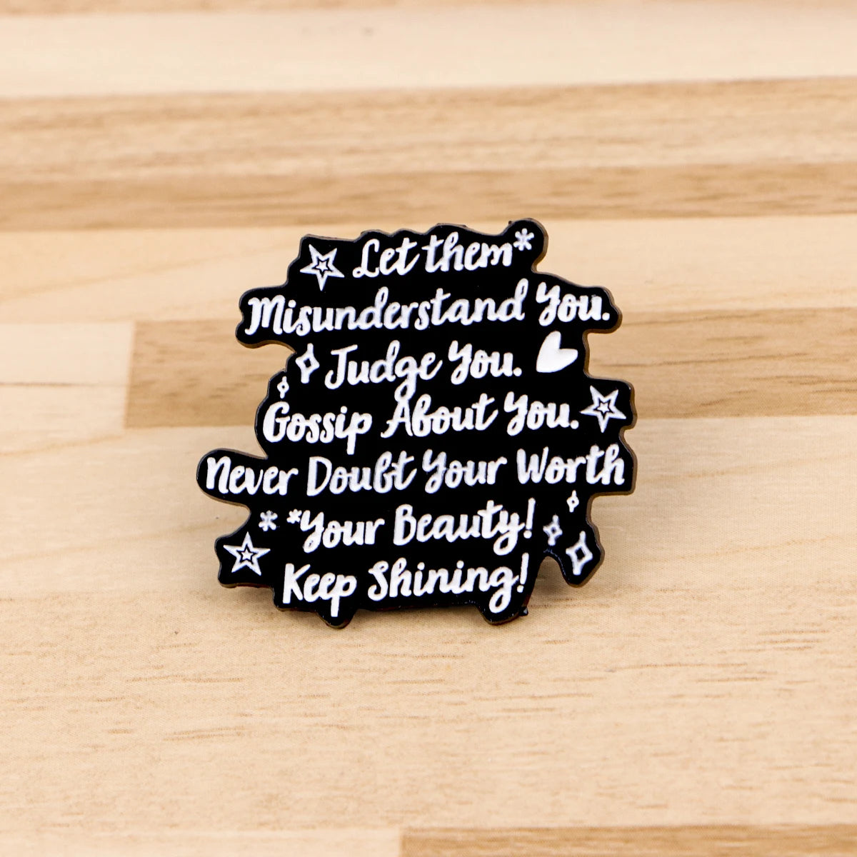 the SARCASTIC GAL - Enamel Pins ADHD Brooch Badge on Backpack Lapel Pin, Costume Accessories Fashion Jewelry Gifts