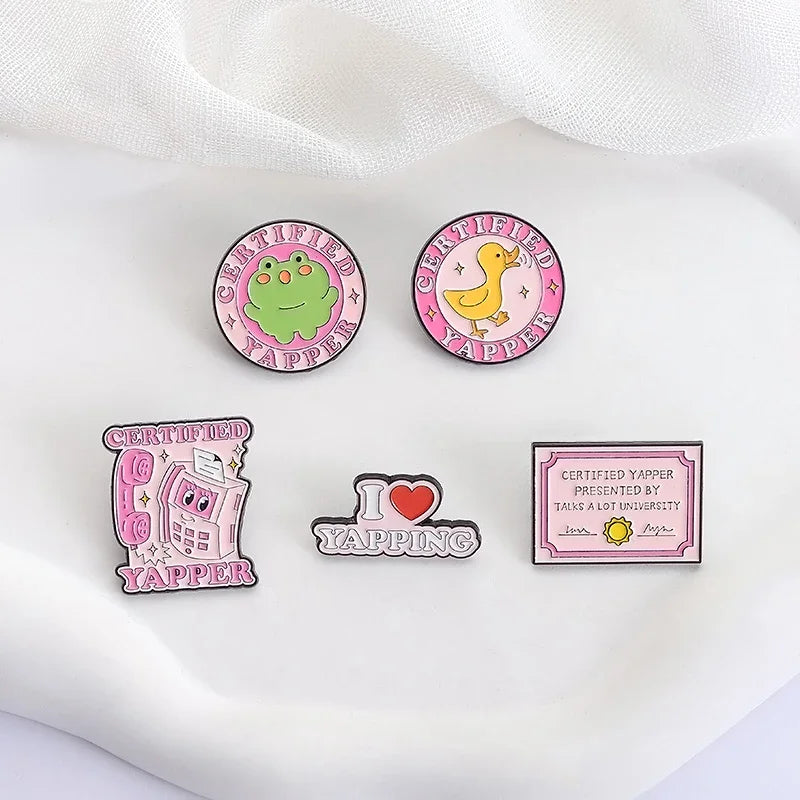 the PINK LADY - Cartoon Pink Cat Enamel Pins Custom Certified GYM Cat, Big Booty Club Brooch Cute Spray Rainbow Doughnut Lapel Badges Jewelry