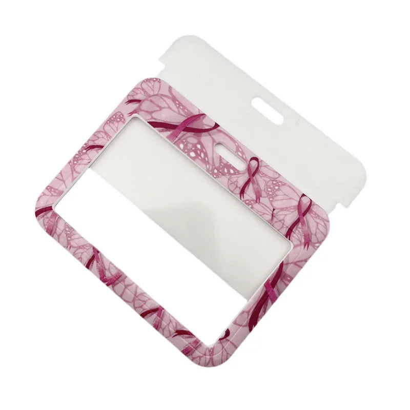 the VIP LANYARD - Prevention of Breast Cancer Pink Ribbon Women Lanyard, Neck Key Strap for Phone Keys ID Card