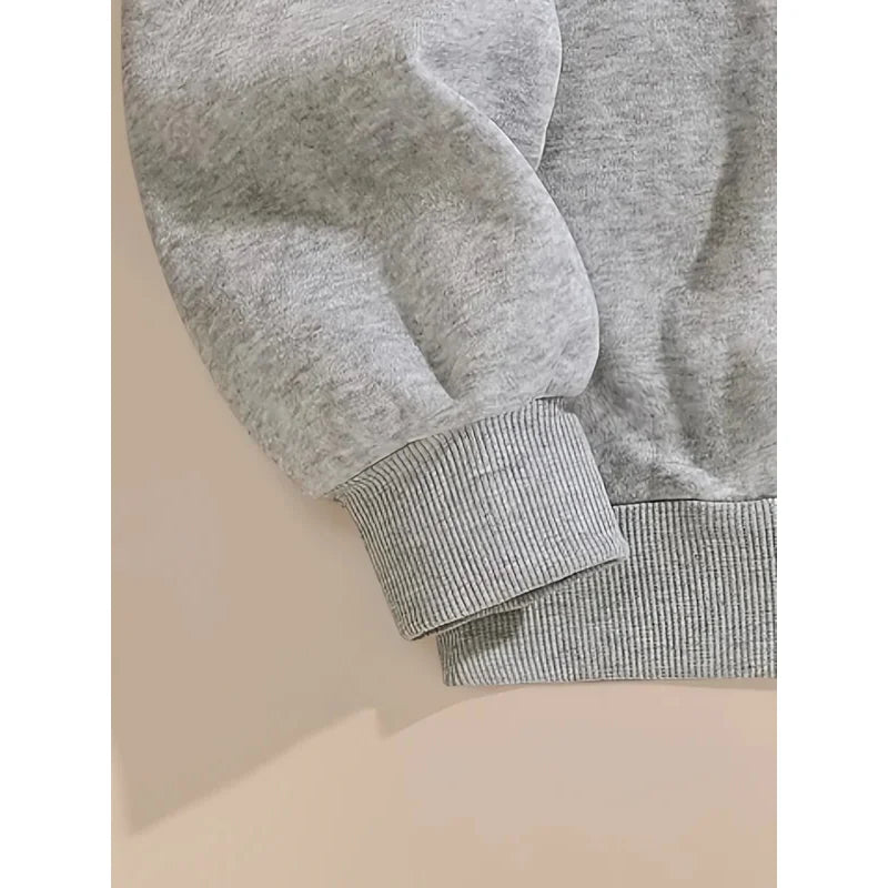 2025 Women's Edgy Skull & Stars Graphic Print Hoodie Expensive Talks Back Pullover Sweatshirt Autumn Winter Hoodie