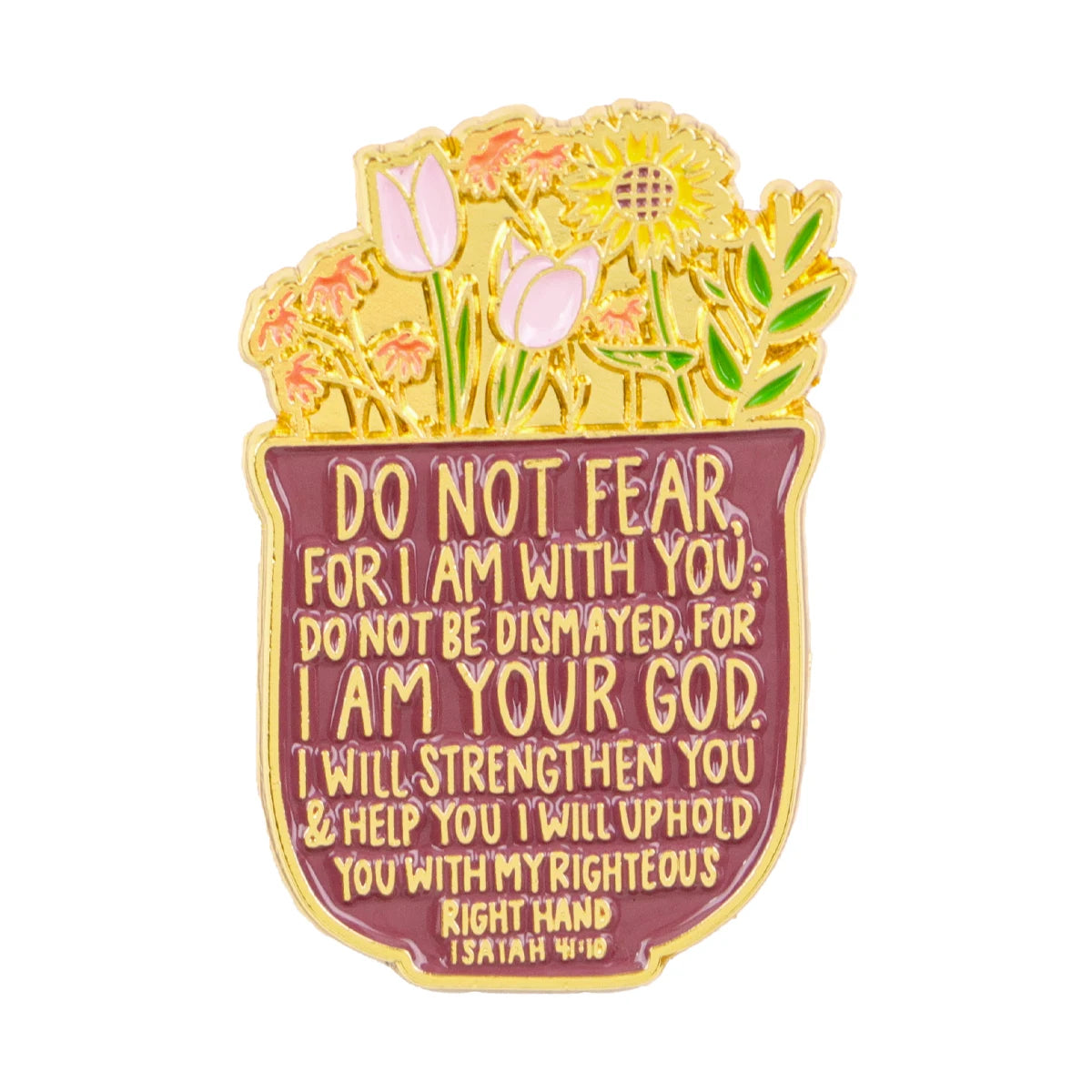 the BIBLE QUOTES - Jesus Bible Enamel Pins, Flowers Quotes Brooch Lapel Pin Badge, Clothing Accessories Fashion Jewelry Friend Gift