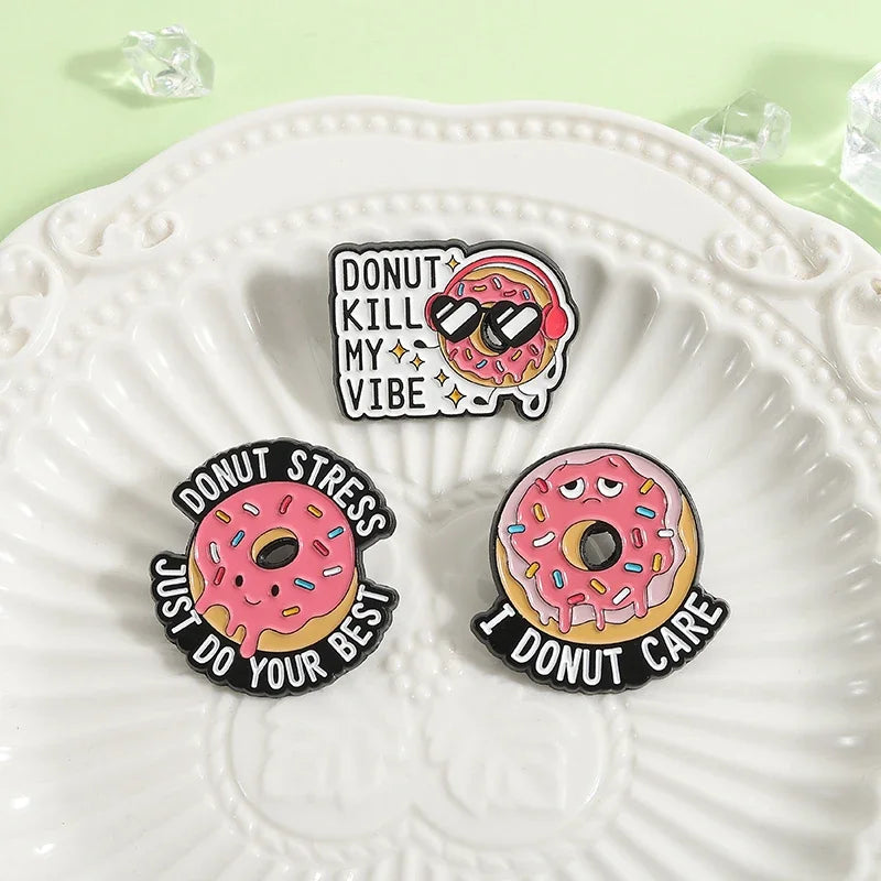 the PINK LADY - Cartoon Pink Cat Enamel Pins Custom Certified GYM Cat, Big Booty Club Brooch Cute Spray Rainbow Doughnut Lapel Badges Jewelry