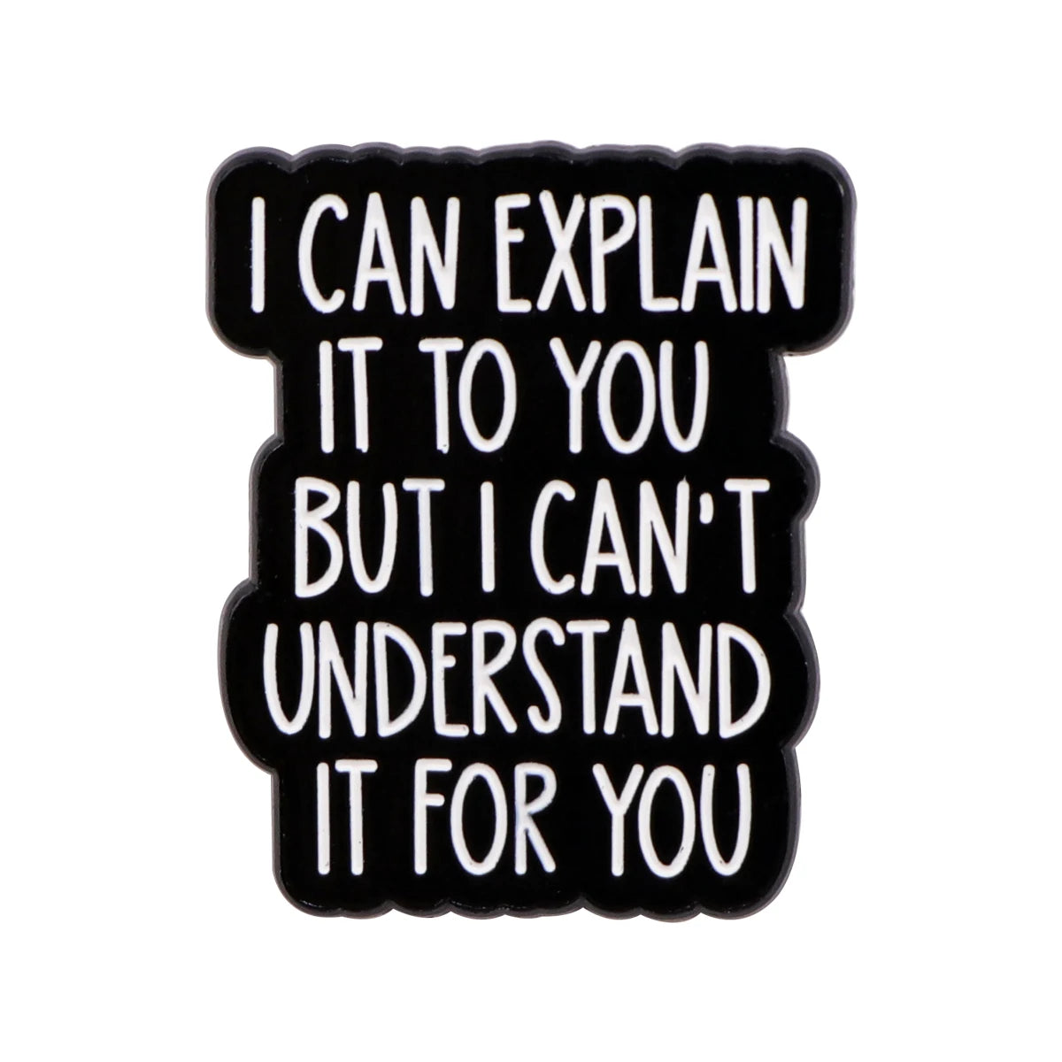 the SMARTY-PANTS - Enamel Pin Cartoon Brooches Bag Lapel Pin, Holiday Badge Backpack Decoration Jewelry Gift