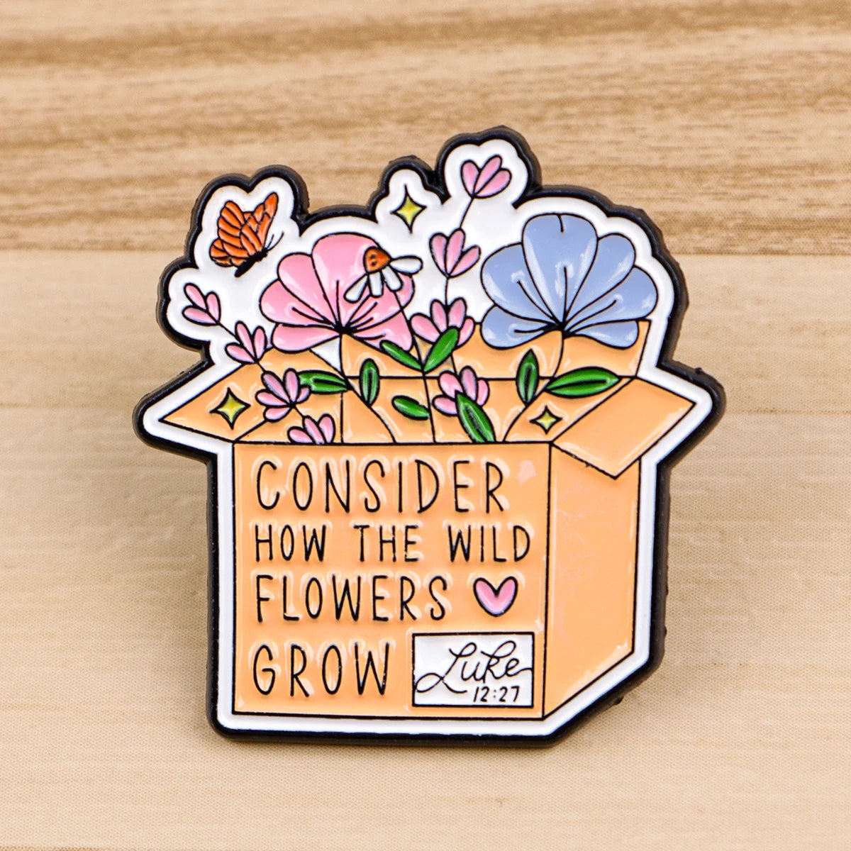 the BIBLE QUOTES - Jesus Bible Enamel Pins, Flowers Quotes Brooch Lapel Pin Badge, Clothing Accessories Fashion Jewelry Friend Gift