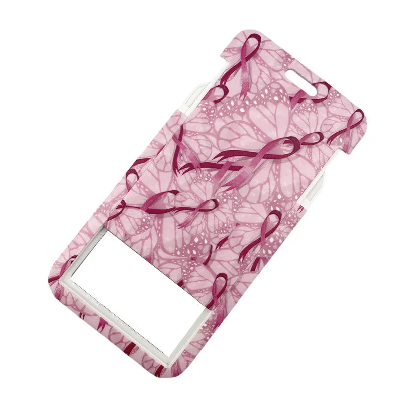 the VIP LANYARD - Prevention of Breast Cancer Pink Ribbon Women Lanyard, Neck Key Strap for Phone Keys ID Card