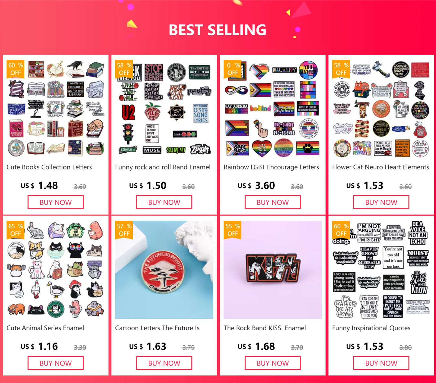 "Reminder You Owe Yourself The Love You Give So Easily To Others" Celebrity Quotes Note Brooch Lapel Pin