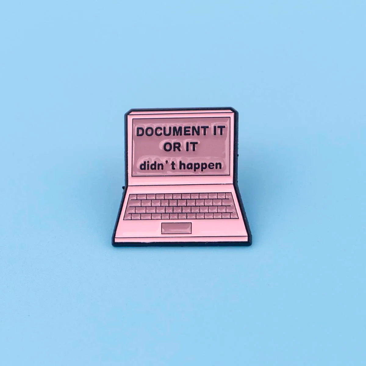 the ELDER EMO - Quotation Phrase Word Enamel Pin Brooches for Women, Lapel Pins Badge, Costume Accessories Fashion Jewelry Gifts