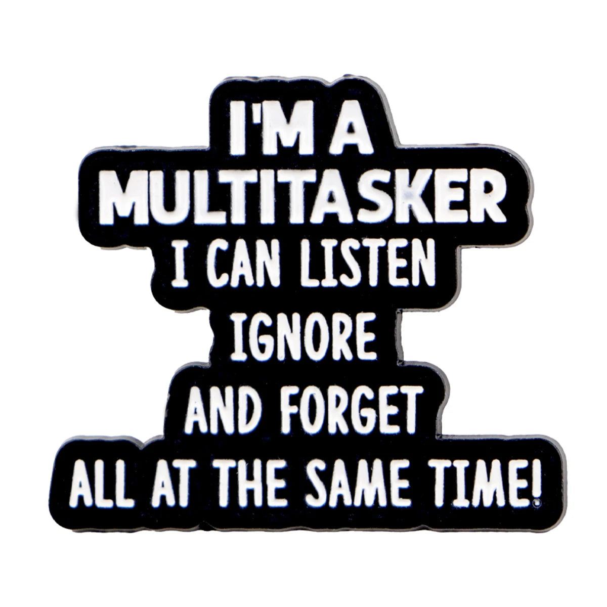 the STAY WEIRD - Phrase 'STAY WEIRD' Enamel Pin, Funny Quotes Brooch Lapel Pin Badge, Clothing Accessories Fashion Jewelry Gifts