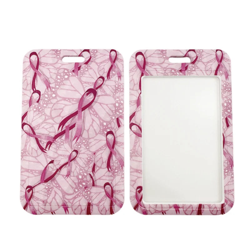 the VIP LANYARD - Prevention of Breast Cancer Pink Ribbon Women Lanyard, Neck Key Strap for Phone Keys ID Card