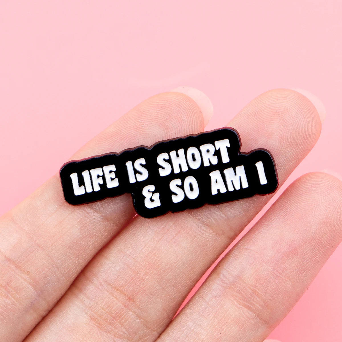 the SARCASTIC GAL - Enamel Pins ADHD Brooch Badge on Backpack Lapel Pin, Costume Accessories Fashion Jewelry Gifts