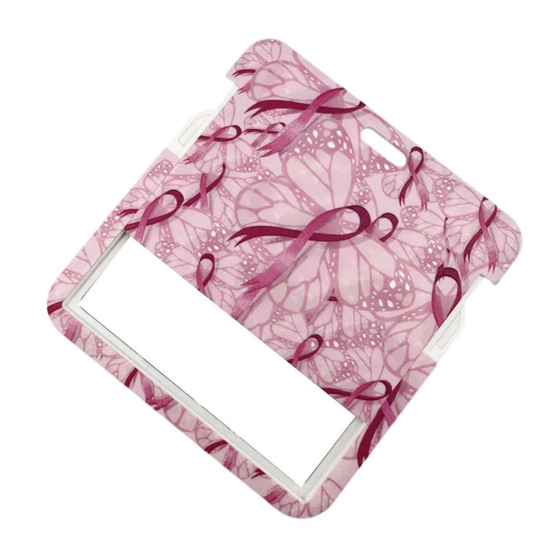 the VIP LANYARD - Prevention of Breast Cancer Pink Ribbon Women Lanyard, Neck Key Strap for Phone Keys ID Card