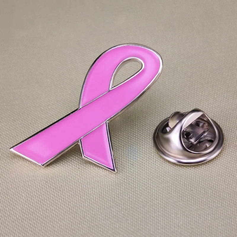 Bekky Ribbon the BREAST CANCER AWARENESS - Pink Ribbon Lapel Pins/Brooches – Becky's ...