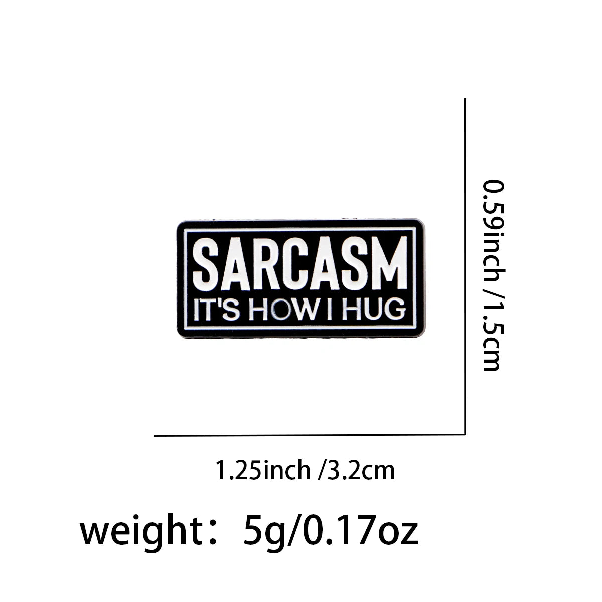 the FUNNY GIRL - Inspirational Sayings Enamel Pin, Funny Quotes Brooch Pins, Lapel Pins Badge Clothing Accessories Fashion Jewelry Gifts