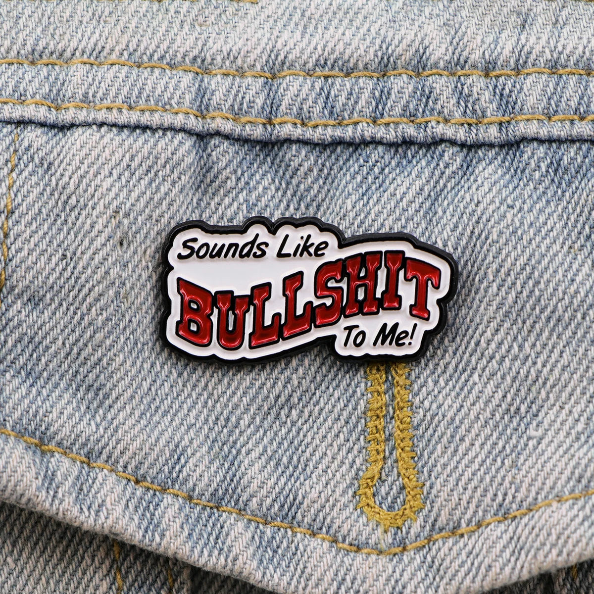 the ELDER EMO - Quotation Phrase Word Enamel Pin Brooches for Women, Lapel Pins Badge, Costume Accessories Fashion Jewelry Gifts