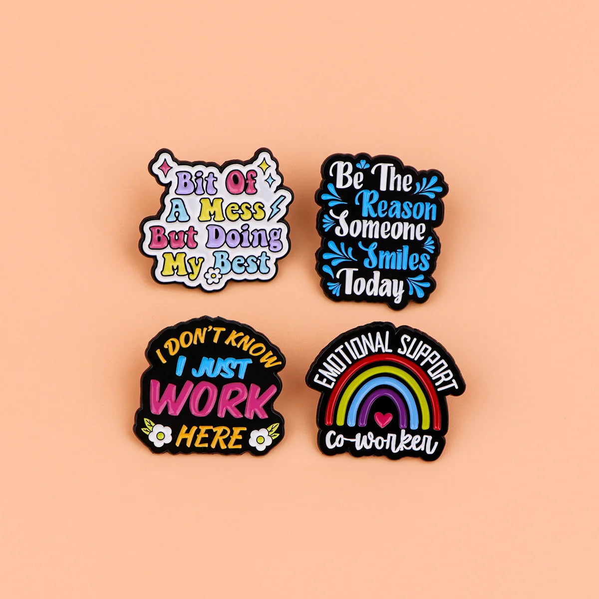 the SILLY GIRL - Funny Quotes Enamel Pin, Brooches for Women Lapel Pins Badges Clothing Accessories Fashion Jewelry