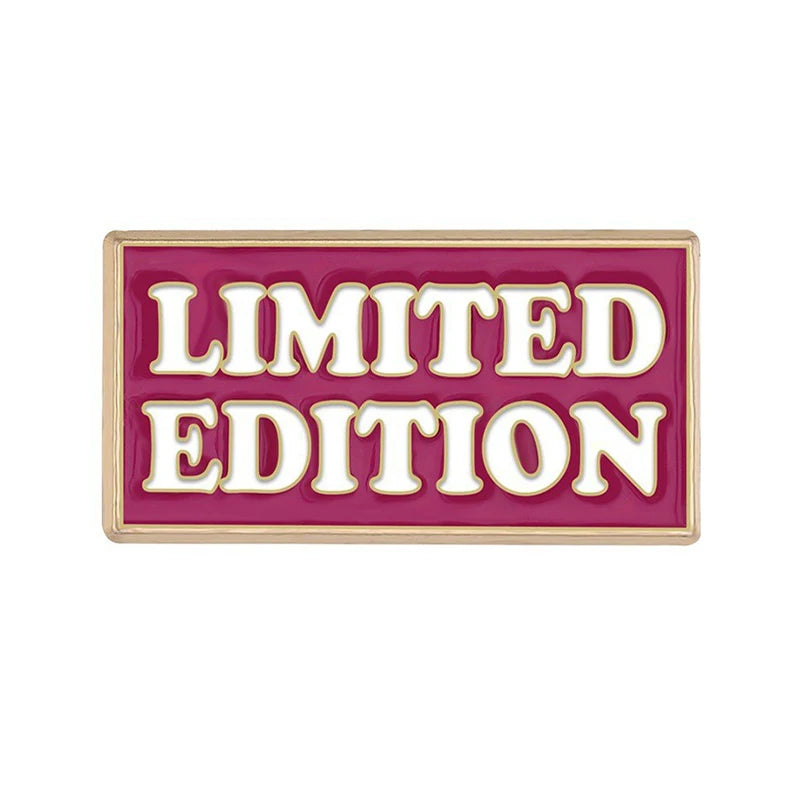 the LIMITED EDITION - Start Each Day with a Grateful Heart Enamel Pins, Custom Quotes Positive Phrase Metal Brooch Lapel Badge Jewelry Gift for Friends