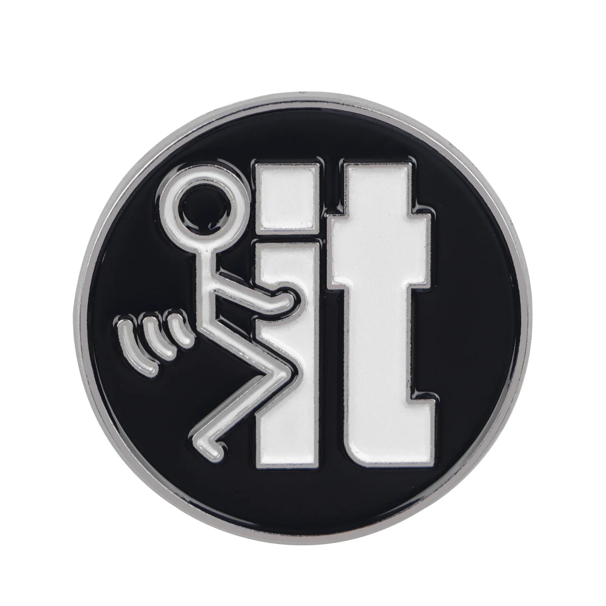 the FUNNY ONES - Cartoon Quotation Accessories Cute & Funny Lapel Pins