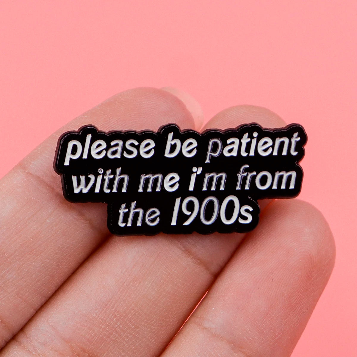 the FUNNY GIRL - Inspirational Sayings Enamel Pin, Funny Quotes Brooch Pins, Lapel Pins Badge Clothing Accessories Fashion Jewelry Gifts