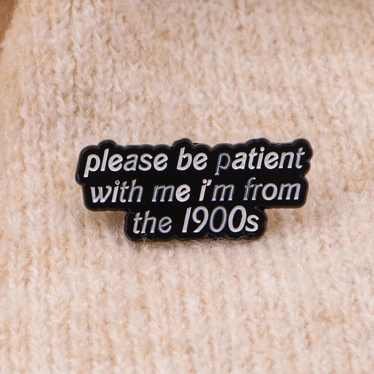 the FUNNY GIRL - Inspirational Sayings Enamel Pin, Funny Quotes Brooch Pins, Lapel Pins Badge Clothing Accessories Fashion Jewelry Gifts